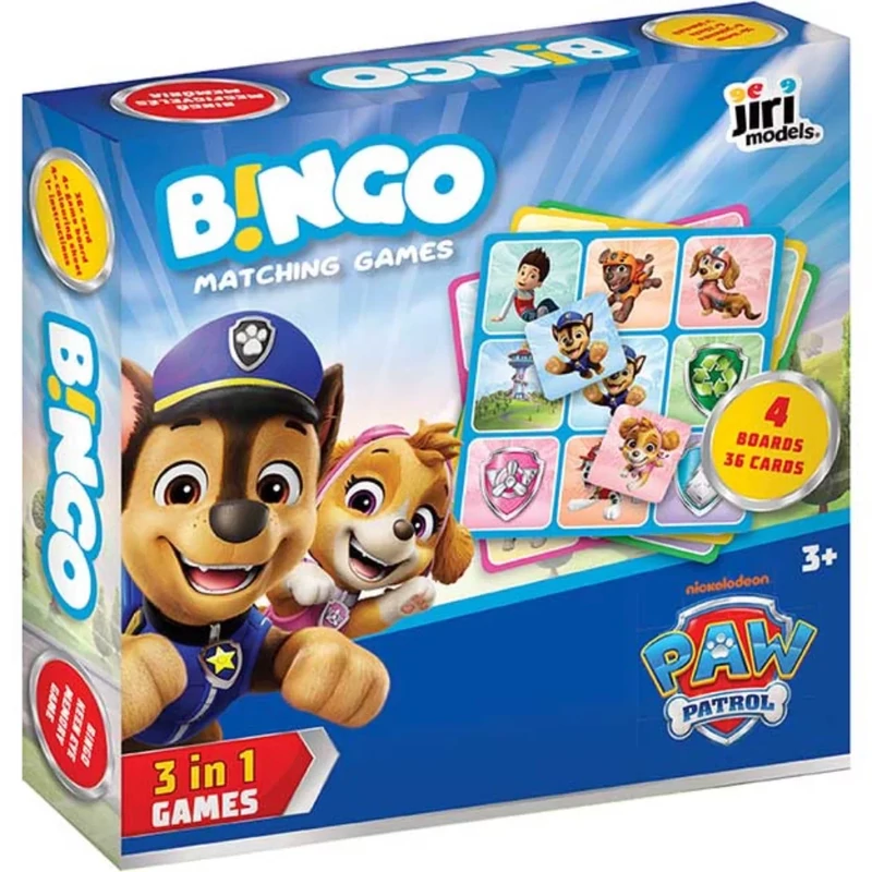 Bingo Mancs őrjárat társasjáték Jiri Models