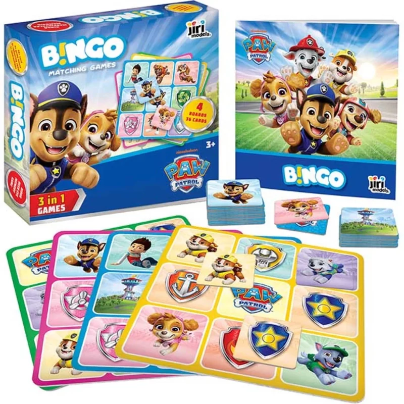 Bingo Mancs őrjárat társasjáték Jiri Models