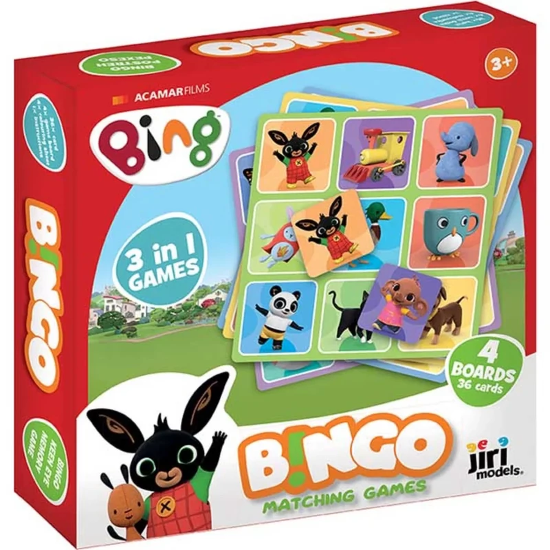 Bingo Bing nyuszi társasjáték Jiri Models