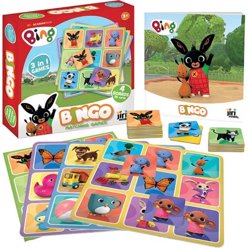 Bingo Bing nyuszi társasjáték Jiri Models