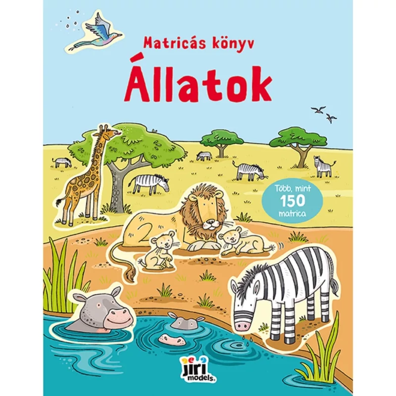 Matricás könyv Állatok Jiri Models