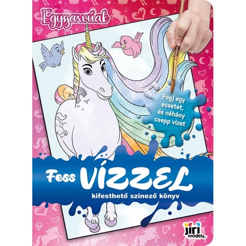 Fess vízzel Egyszarvúak Jiri Models