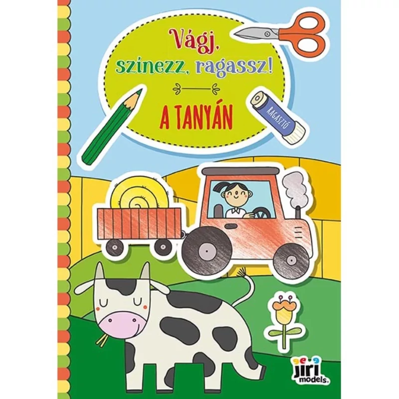 Vágj, színezz, ragassz! A tanyán Jiri Models