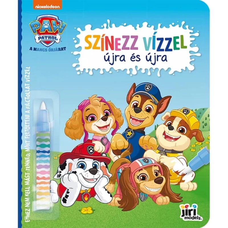Fess vízzel újra és újra! Mancs őrjárat Jiri Models