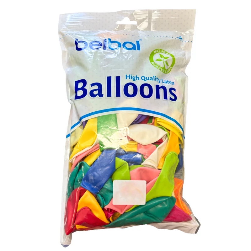 Gömb lufi 30 cm többféle makaron szín Extra lebegési idő 1 db Belbal