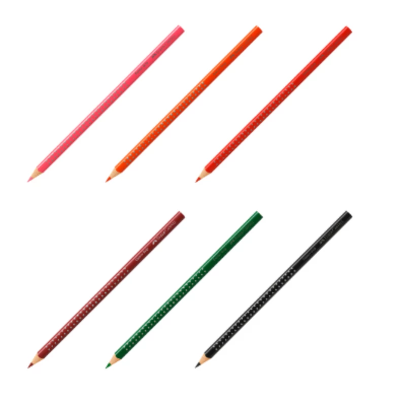 Színesceruza háromszög test Faber-Castell Colour Grip különböző színekben