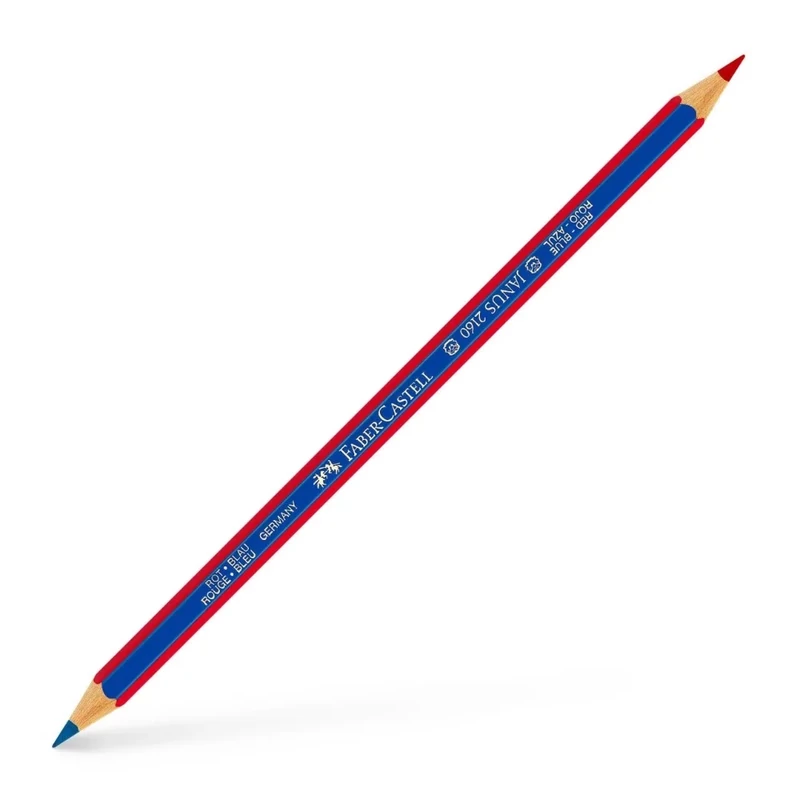 Postairón vékony piros-kék Faber-Castell Janus