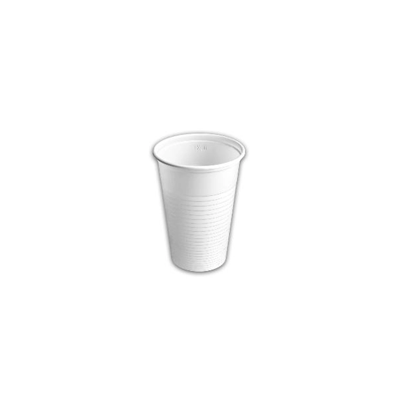 3 dl műanyag pohár fehér 