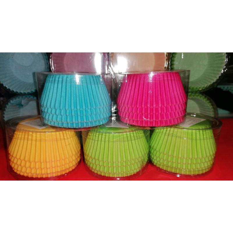 Muffinpapír 11cm 100 db színes F19-58