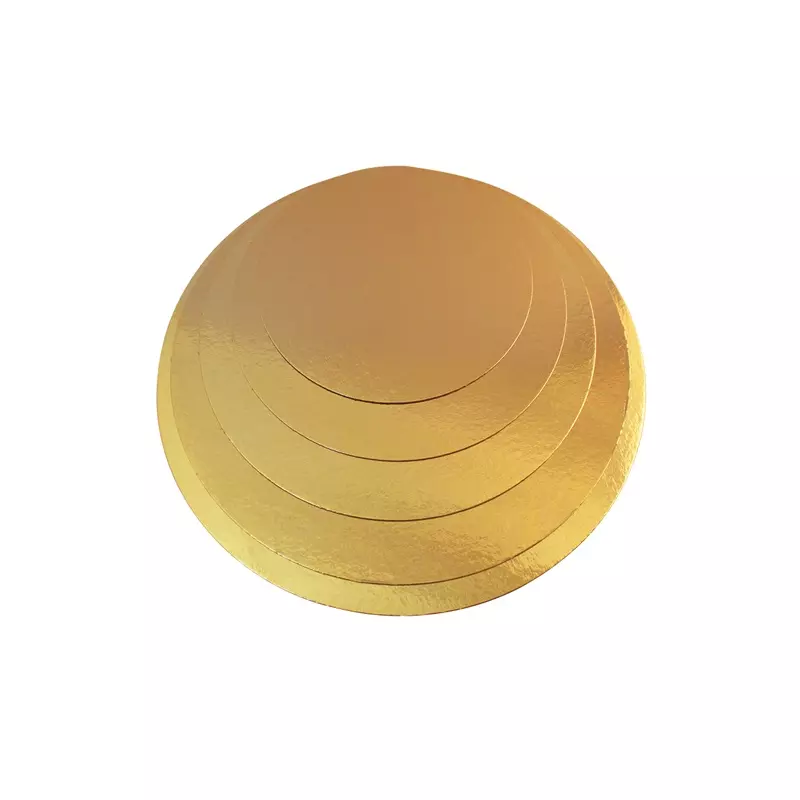Tortaalátét arany színű 30 cm kör alakú
