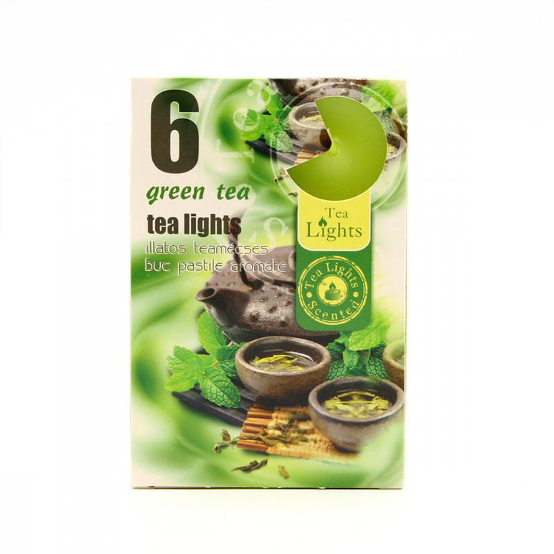Illatmécses zöld tea 6 db-os