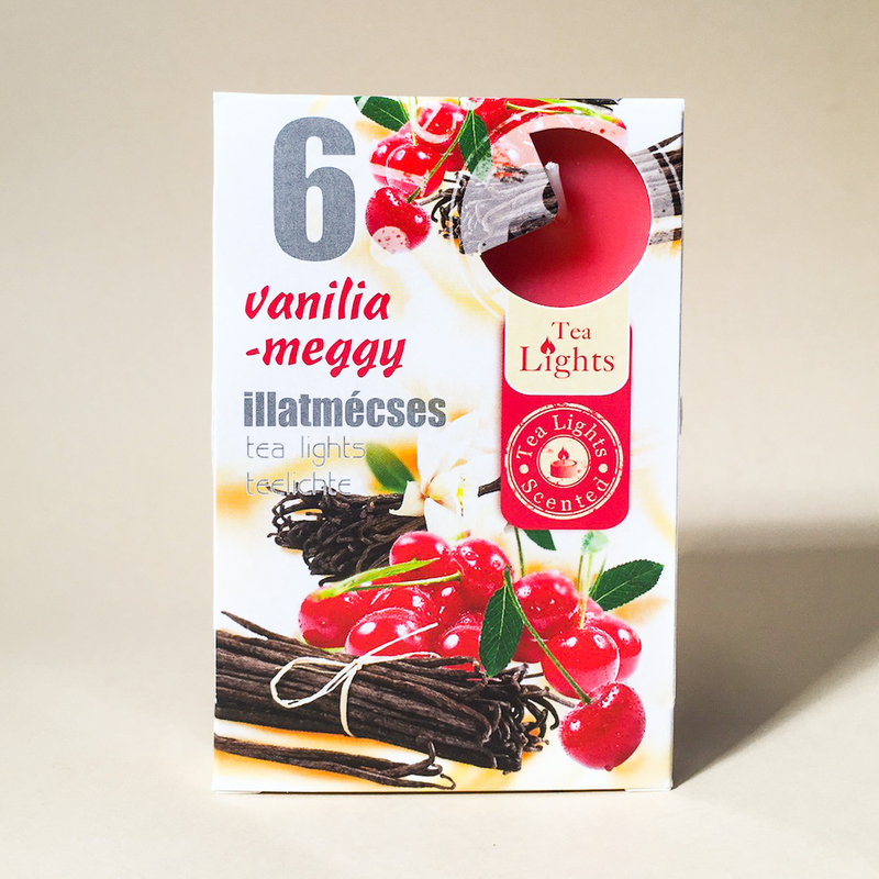 Illatmécses vanília-meggy 6 db-os