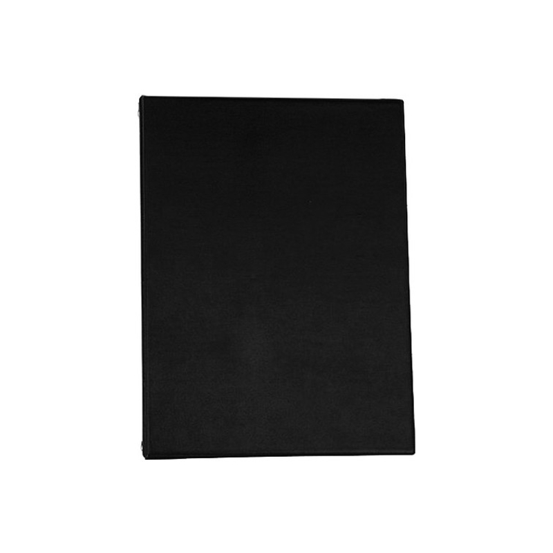 Gyűrűskönyv A4 4 gyűrűs PVC fekete