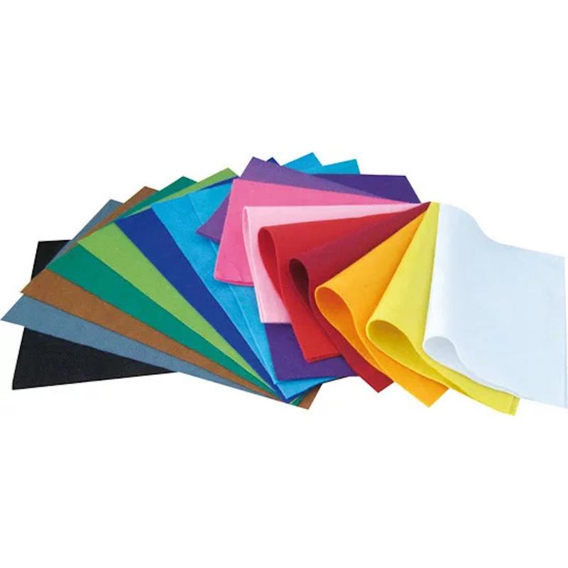 Filclapok 20x30 cm 1mm 1db piros