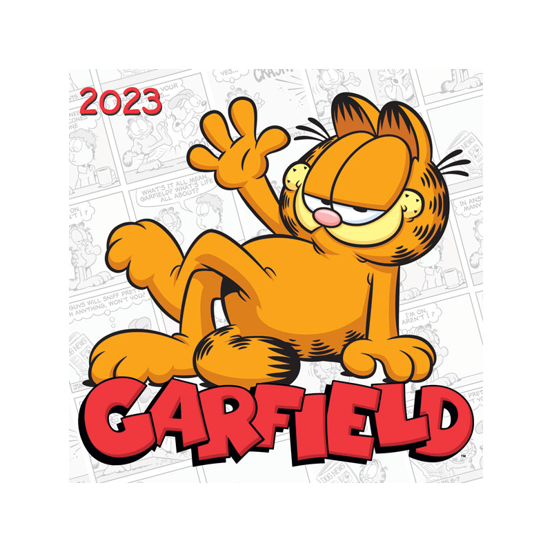 Falinaptár Garfield Cardex 2023