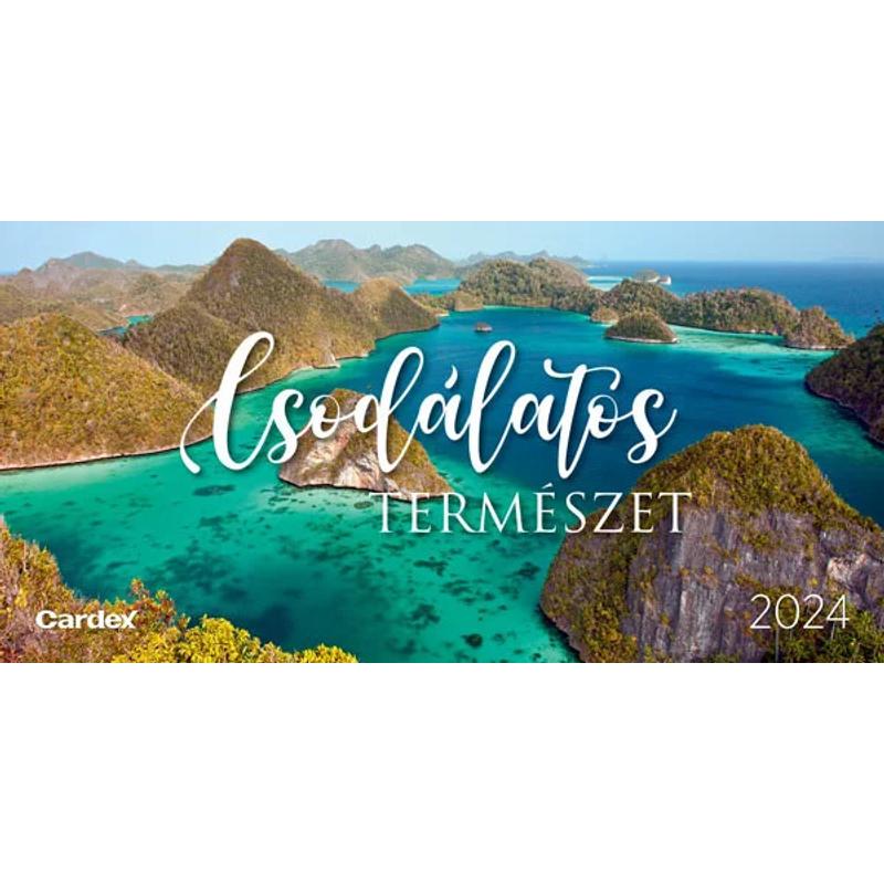 Asztali naptár Csodálatos természet Cardex 2024