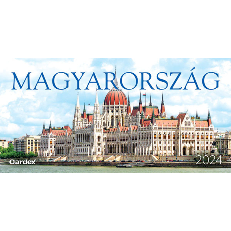 Asztali naptár Magyarország Cardex 2024