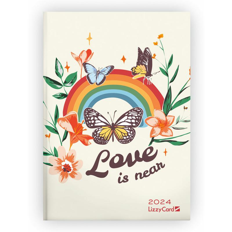 Lizzy Calendar Heti Tervező B6 design Love 2024