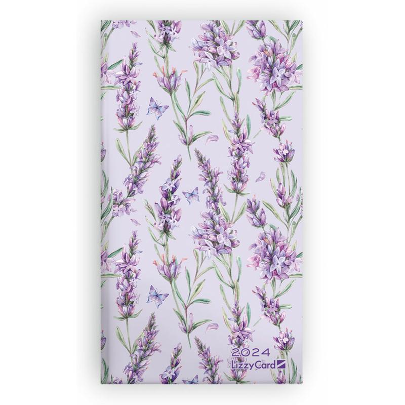 Lizzy Calendar Zsebnaptár design  Lavender 2024