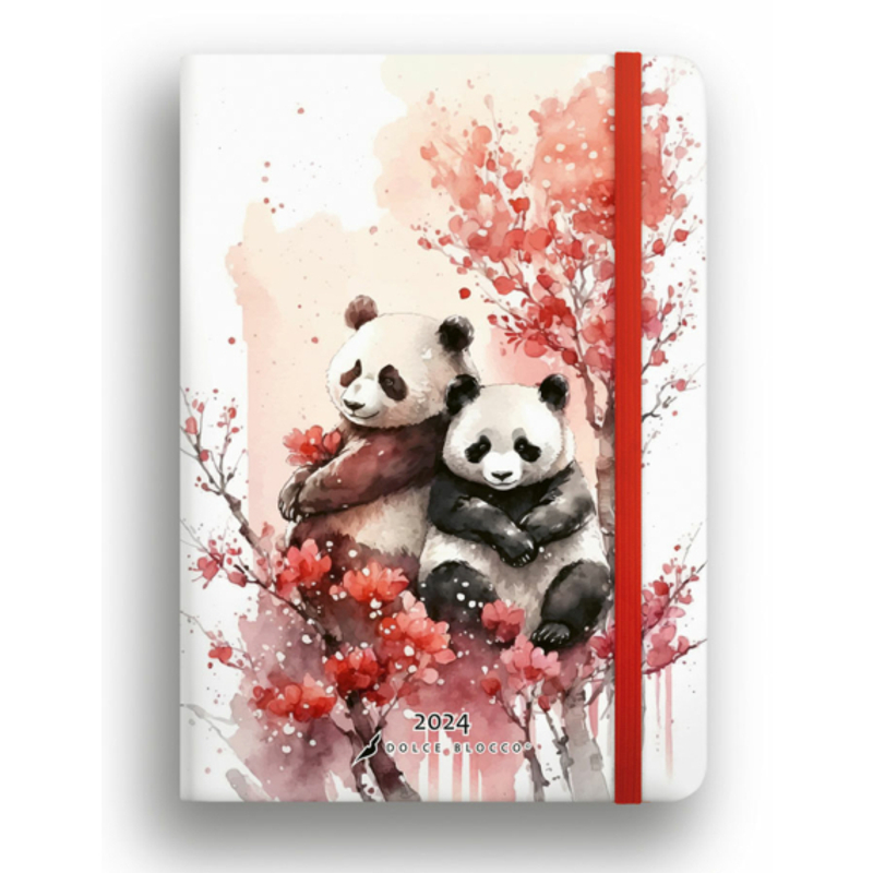 Dolce Blocco Secret Calendar B6 2024 Panda