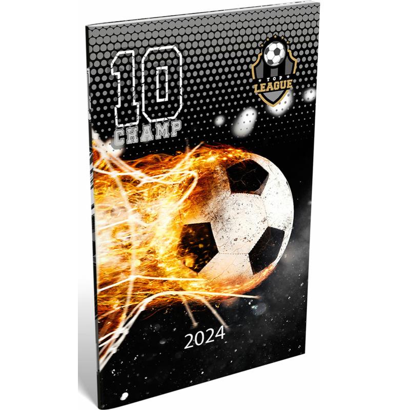 Lizzy Zsebnaptár tűzött A6 Top League TOP10 2024