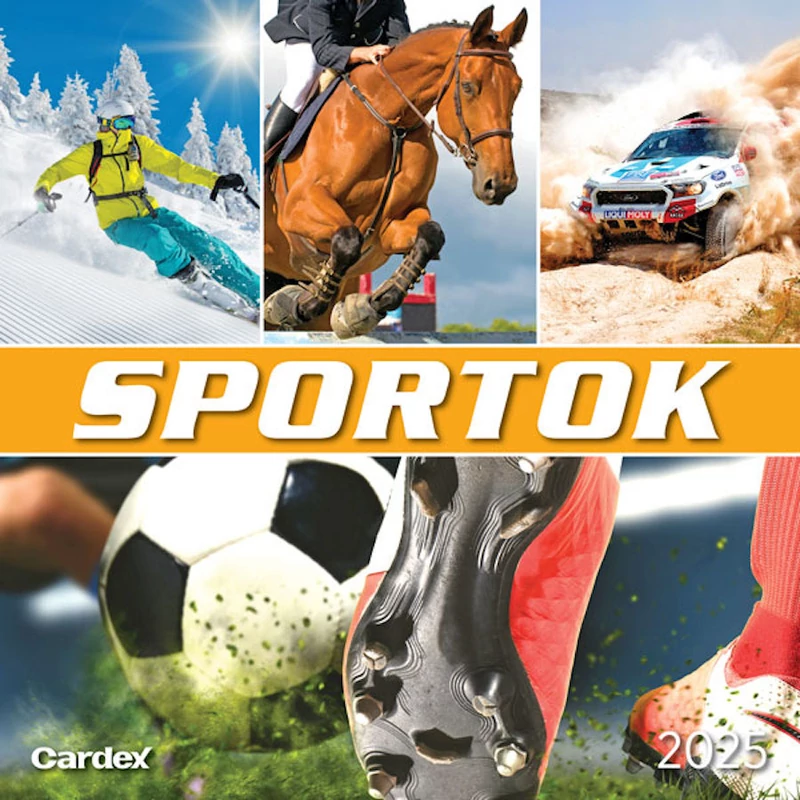 Falinaptár Sportok Cardex 2025