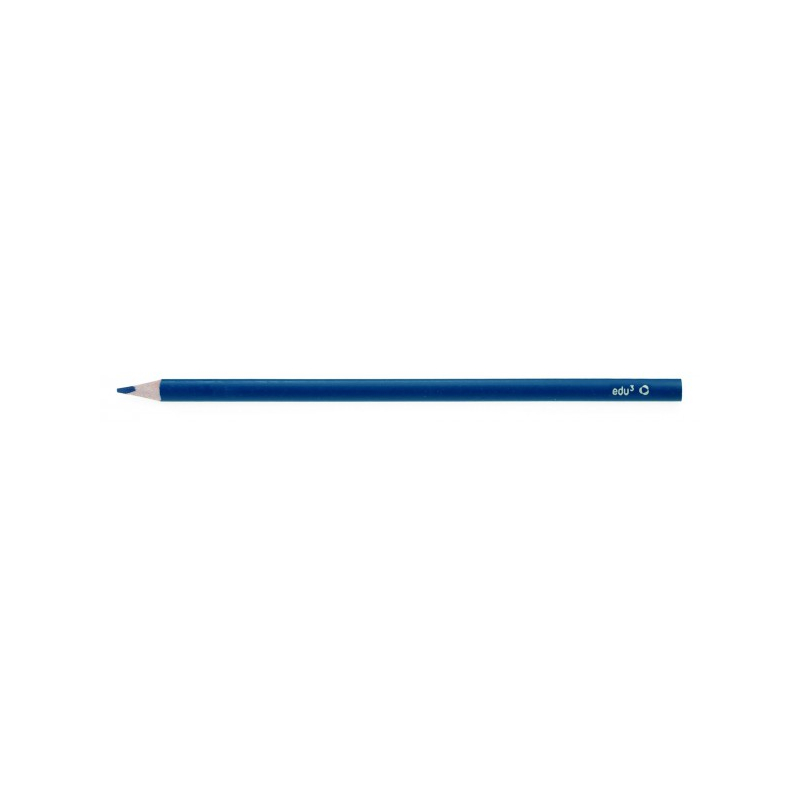 EDU3 VASTAG  színes ceruza háromszög KÉK