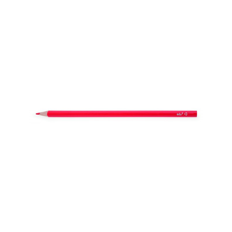 Színes ceruza háromszög vastag piros EDU3