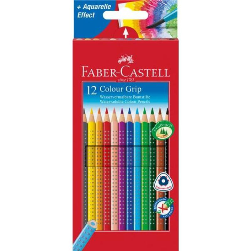 Faber Castel színesceruza készlet GRIP 2001 12db