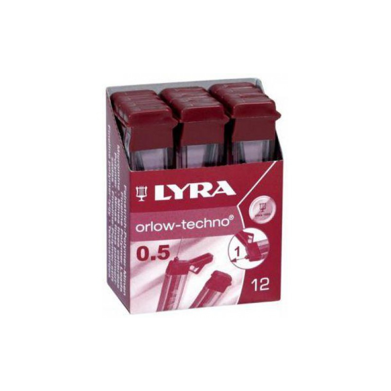 Lyra pixbél 0,5mm 4H,3H,2H,H,F,HB,B,2B