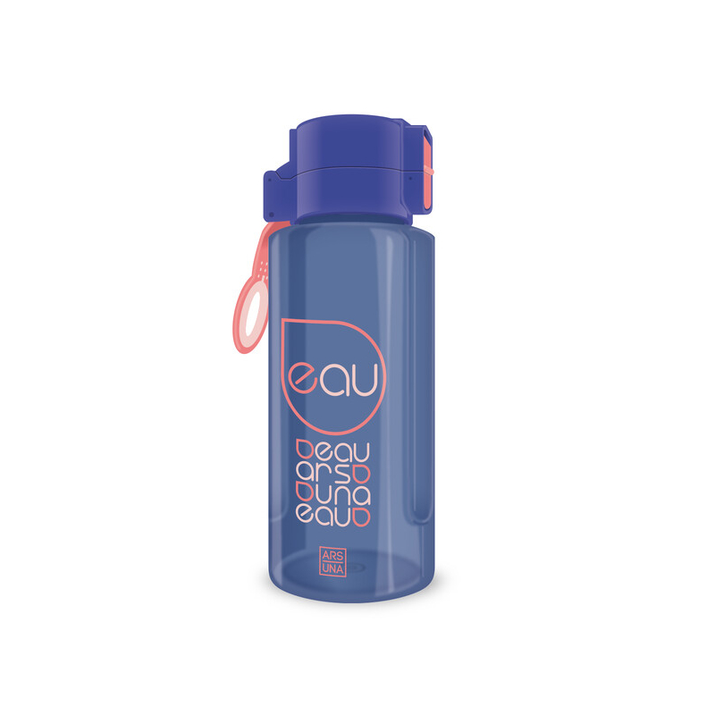 Ars Una BPA-mentes kulacs - 650 ml - átlátszó kék