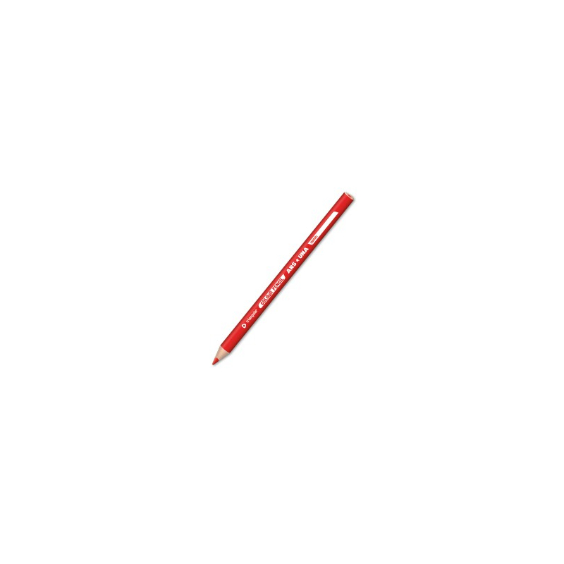 Ars Una színes vastag ceruza háromszög vékony piros