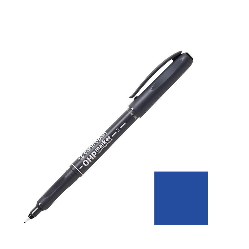 Centropen permanens marker OHP kék 0,3mm S 2634