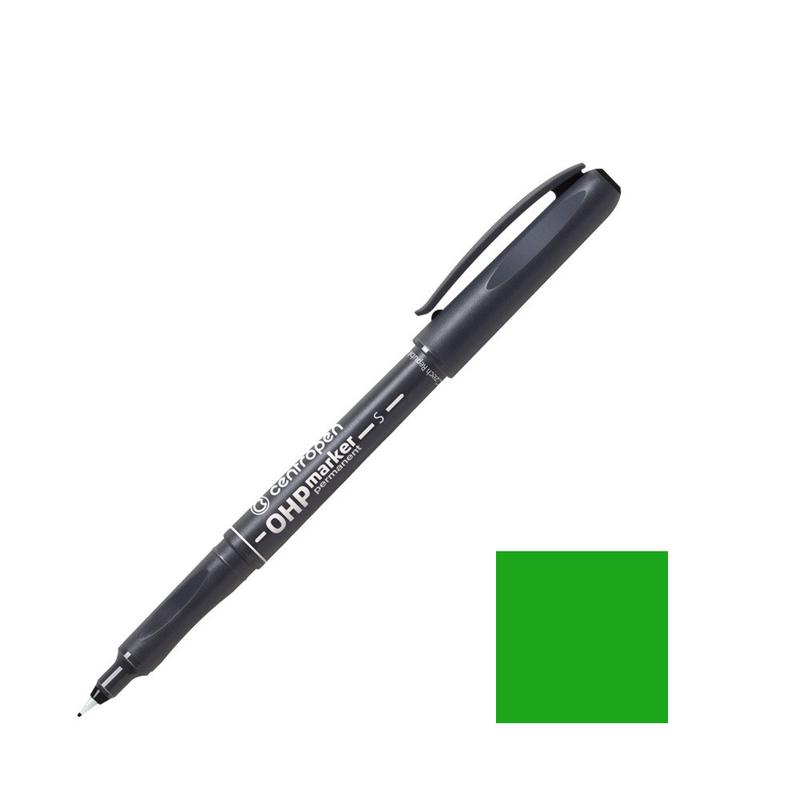 Centropen permanens marker OHP zöld 0,3mm S 2634
