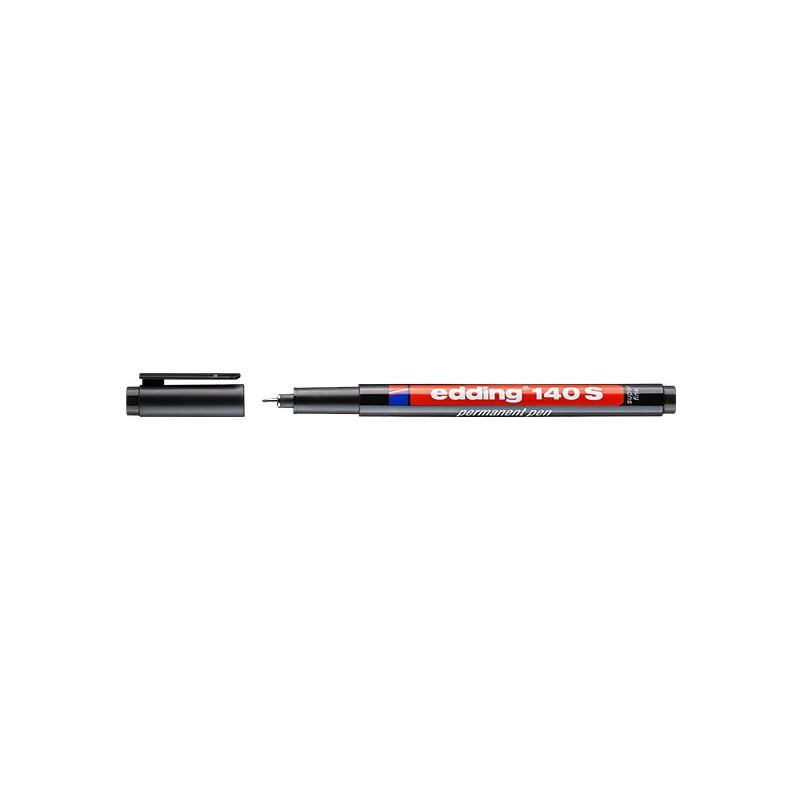 Alkoholos marker EDDING 140S fekete