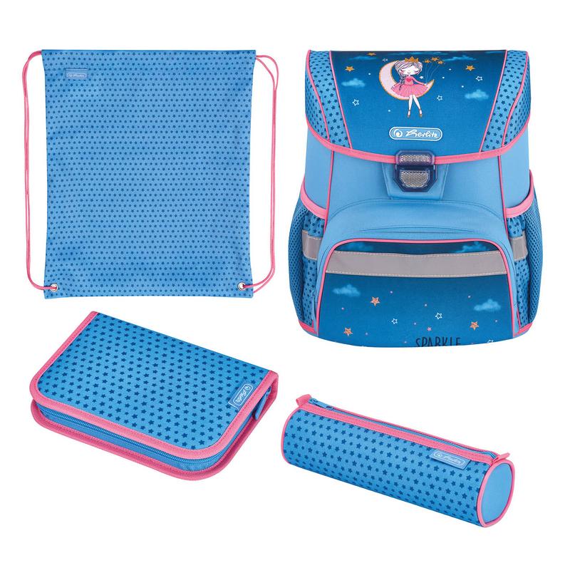 Herlitz iskolatáska szett Loop Plus Moon Lady Sparkle