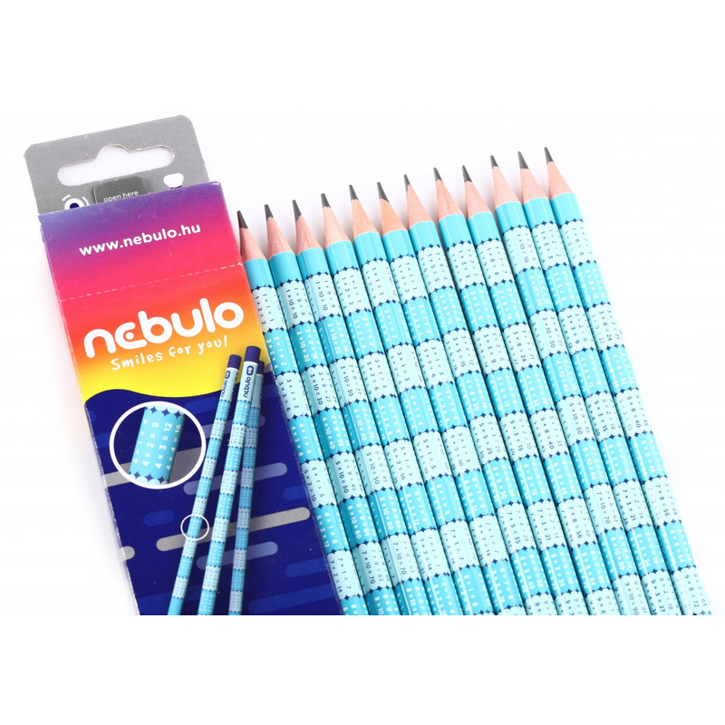 Nebulo Grafit ceruza szorzótáblás HB