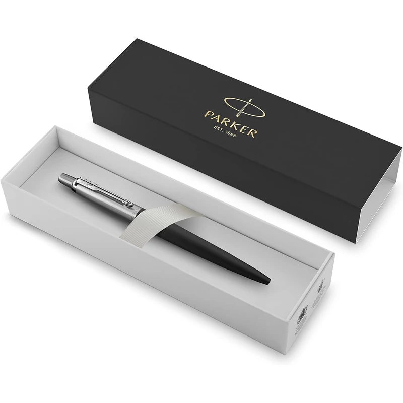 Parker Jotter Bond Street nyomógombos golyóstoll fekete 1953184