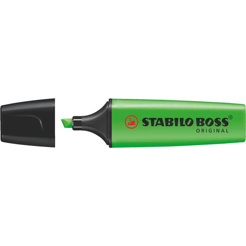Szövegkiemelő zöld 2-5mm Stabilo Boss