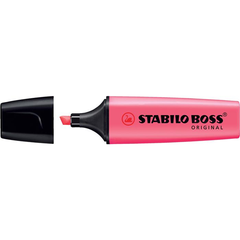 Szövegkiemelő rózsaszín 2-5mm Stabilo Boss