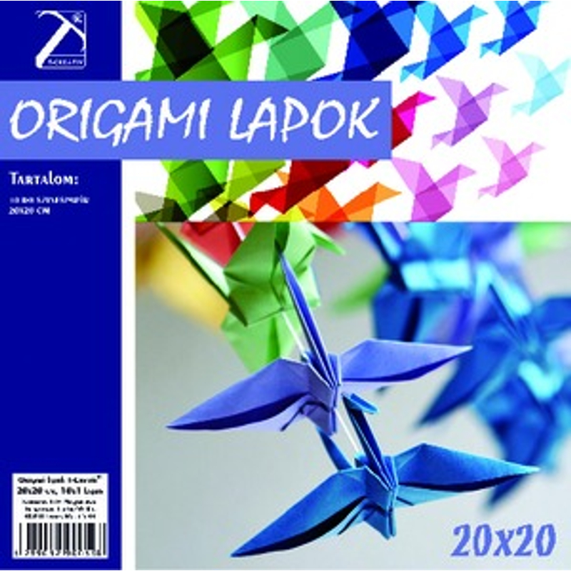 Origami lap T-Creativ 20x20 cm 10 lapos 2023