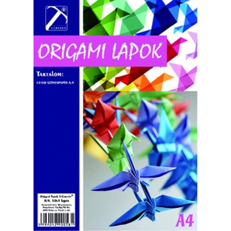 Origami lap T-Creativ A/4 10 lapos 2023