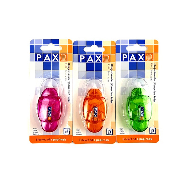 Hibajavító roller PAX Color R101 többféle színben 5mmx5m