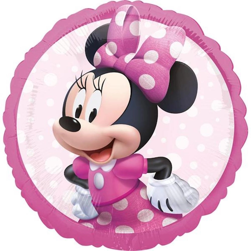 Fólia lufi Minnie Forever mintás Happy Birthday feliratos születésnapra 43 cm 407045