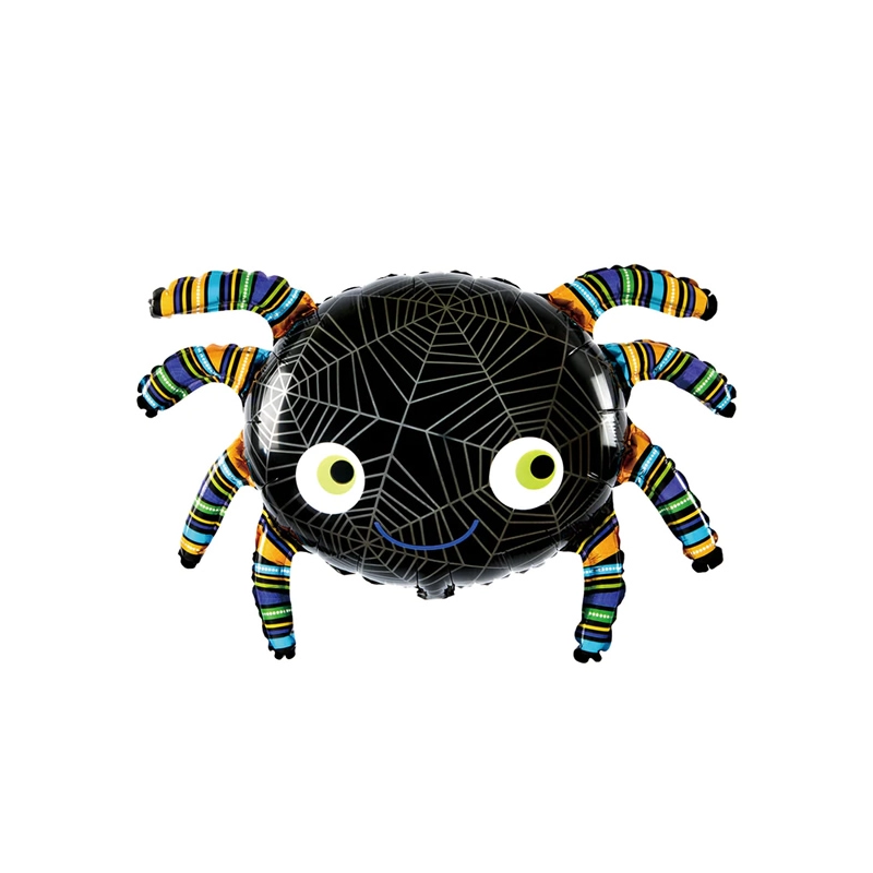 Halloween pók fólia lufi 61x89cm 352545