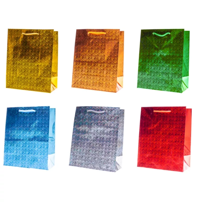 Dísztasak hologramos HO CD 23x18x10 cm 6 fajta