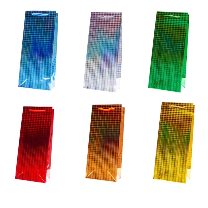 Karácsonyi italtasak hologramos HO G 34,8x14,6x10,2 cm 6 mintával