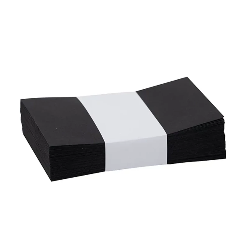 Névjegyboríték színes KASKAD enyvezett 70x105mm 99 fekete 1 darab