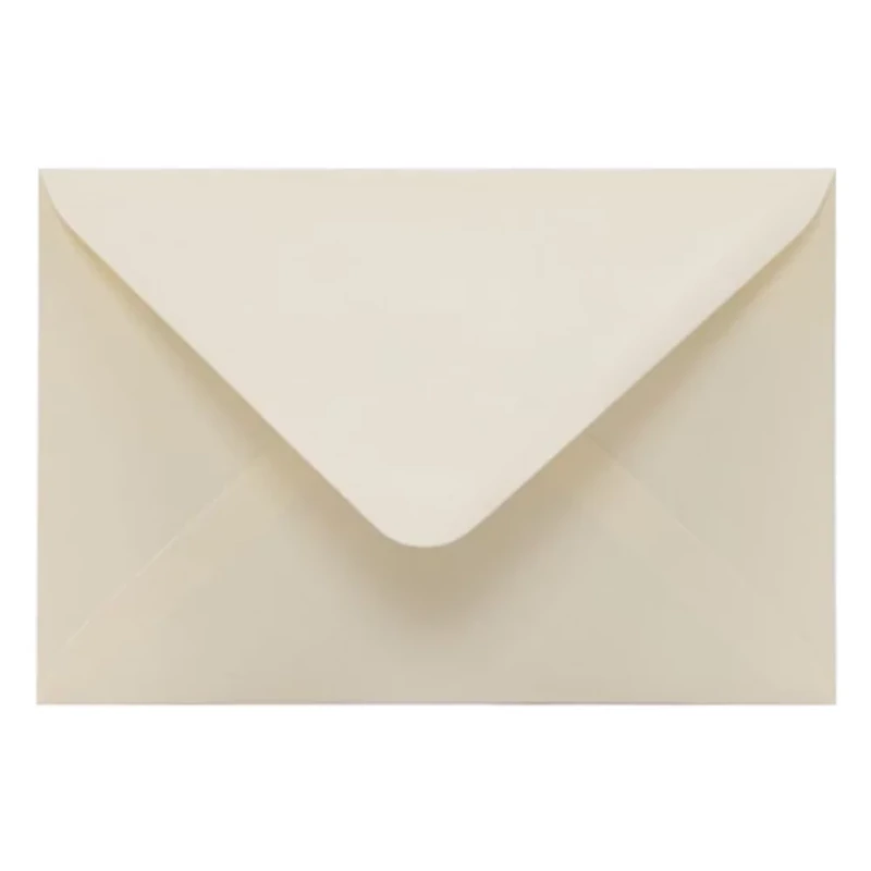 Boríték színes KASKAD LC6 enyvezett 114x162mm 12 vanilia 1 darab