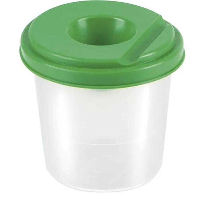 Ecsetmosó tálka színes fedéllel Pantaplast